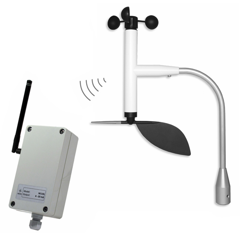 W110 - Long range wireless wind speed and direction sensors