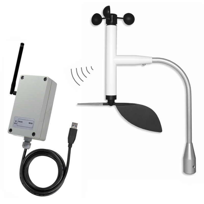 W110 USB - Wireless wind speed and direction sensor with UART gateway