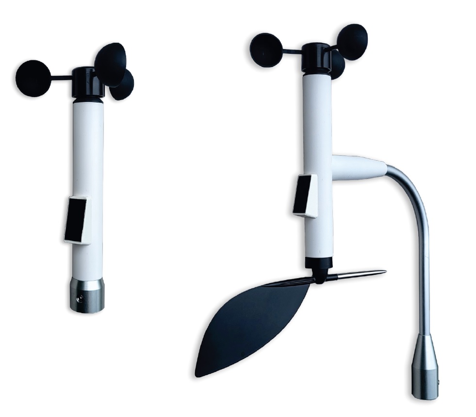 Long range wireless solar wind sensors